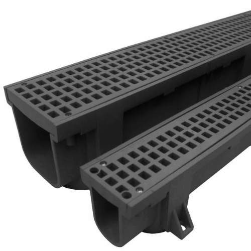 Drain canal mince grille (noir) Polylok | Premier Tech